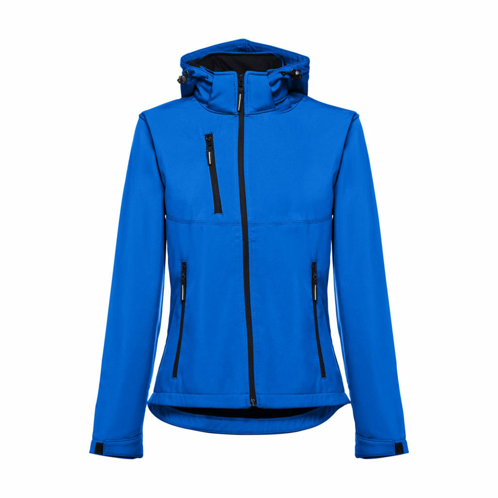 THC ZAGREB WOMEN. Жіноча куртка softshell зі знімним капюшоном королівський синій  розмір XXL - 30181-114-XXL- Фото №2
