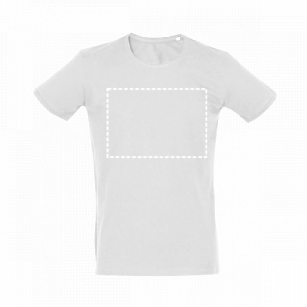 THC SAN MARINO WH. Чоловіча футболка білий  розмір XL - 30185-106-XL- Фото №4