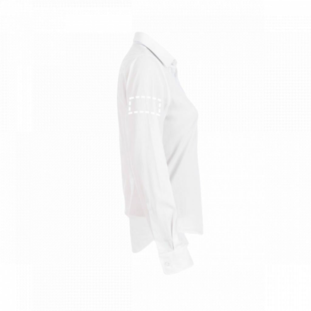 THC PARIS WOMEN WH. Жіноча сорочка popeline білий  розмір XL - 30195-106-XL- Фото №9