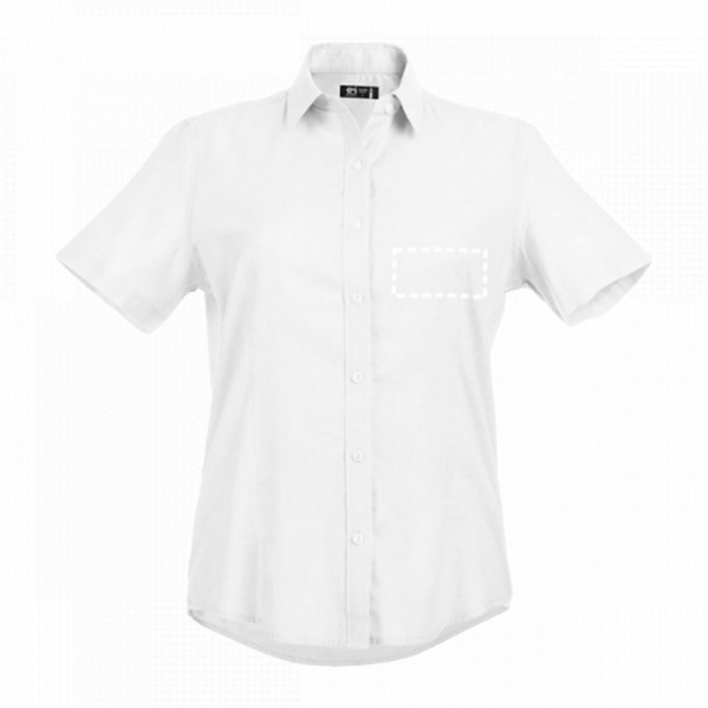 LONDON WOMEN. Женская рубашка oxford белый  размер S - 30201-106-S- Фото №5