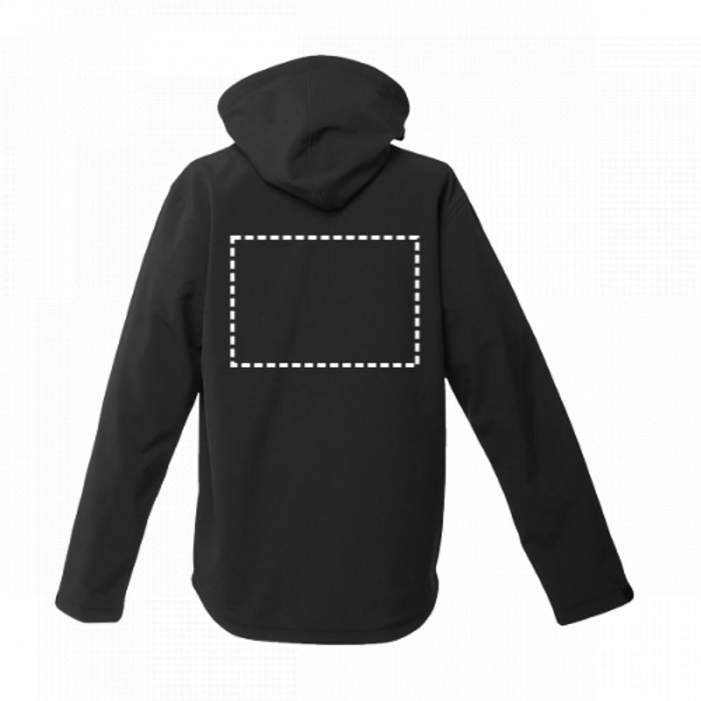 ZAGREB. Чоловічий SoftShell зі знімним капюшоном хакі  розмір M - 30180-149-M- Фото №5