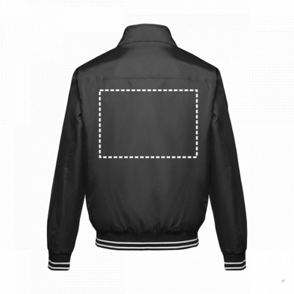 OPORTO. Спортивна куртка для чоловіків чорний  розмір XXL - 30215-103-XXL- Фото №3