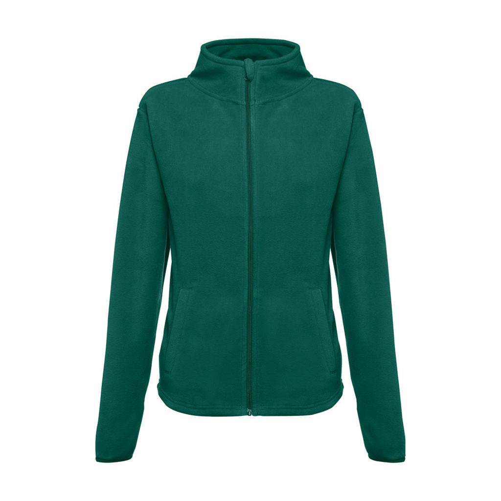 HELSINKI WOMEN. Жіноча флісова куртка з блискавкою темно-зелений  розмір M - 30165-129-M- Фото №1