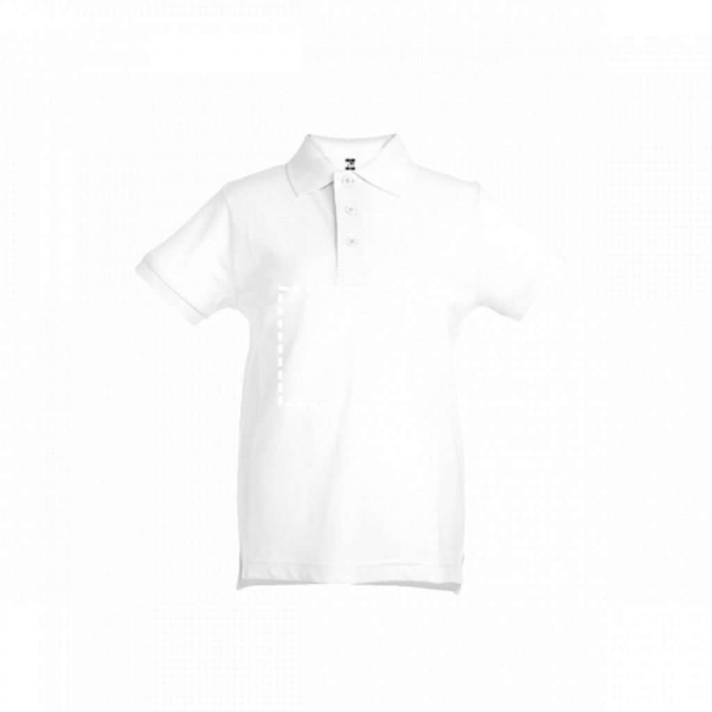 ADAM KIDS. Дитяча футболка-поло унісекс білий  розмір 10 - 30172-106-10- Фото №2