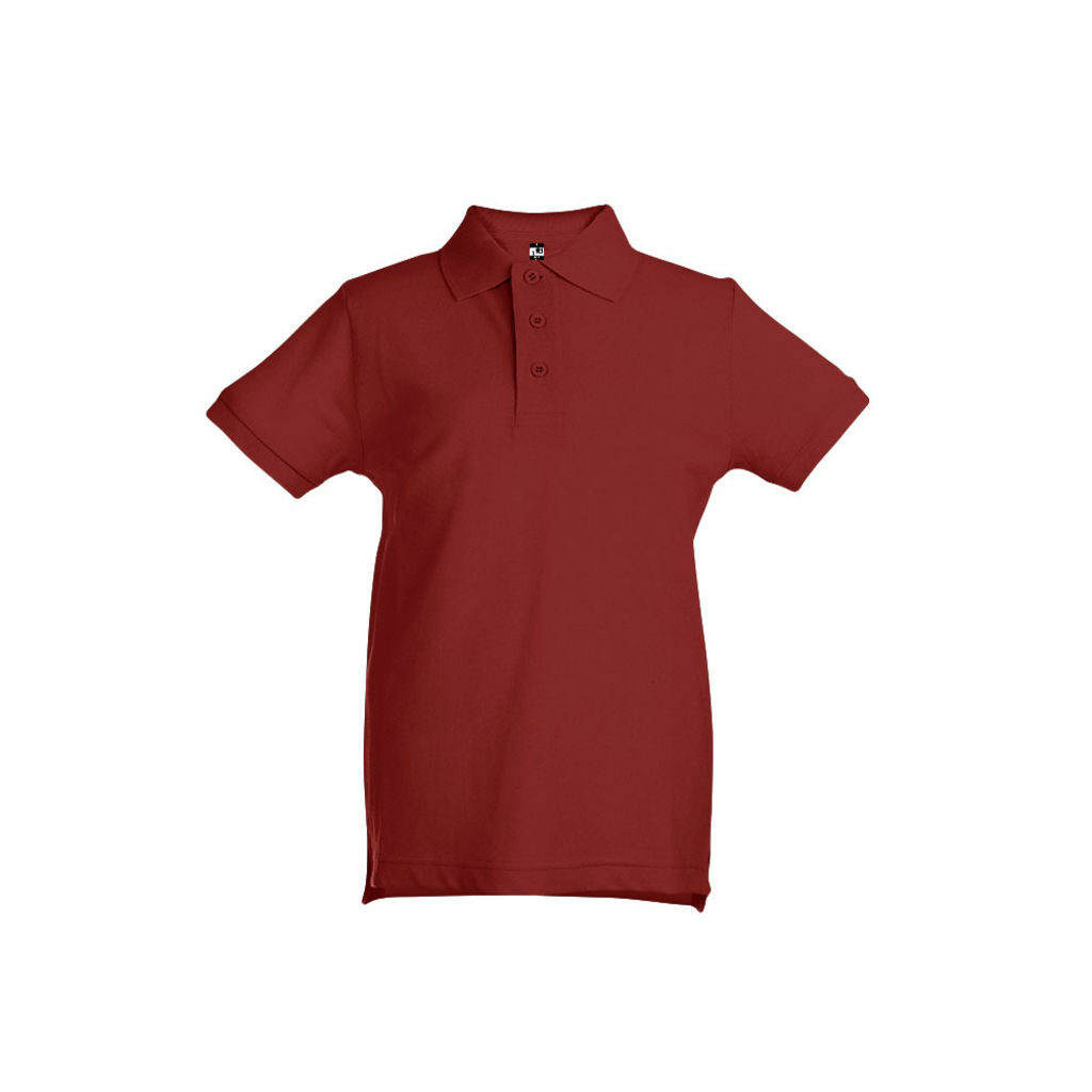 ADAM KIDS. Дитяча футболка-поло унісекс бордовий  розмір 8 - 30173-115-8- Фото №1