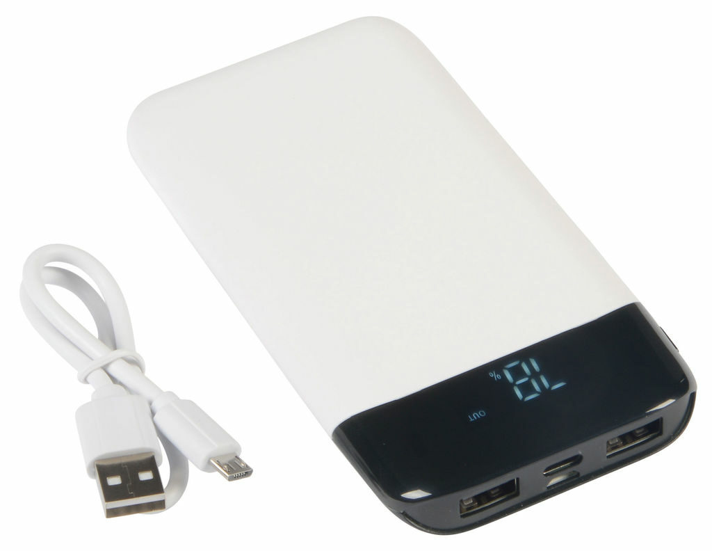 Power bank BIG CAP білий - 58-8105019- Фото №1