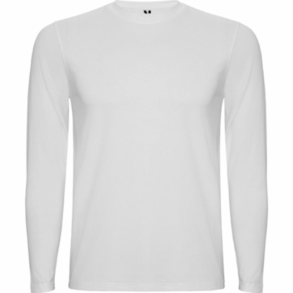 SOUL L/S Нижняя мужская футболка с длинным рукавом с круглым вырезом в рубчик 1x1 белый  размер 10 YEARS - RI25102601- Фото №1
