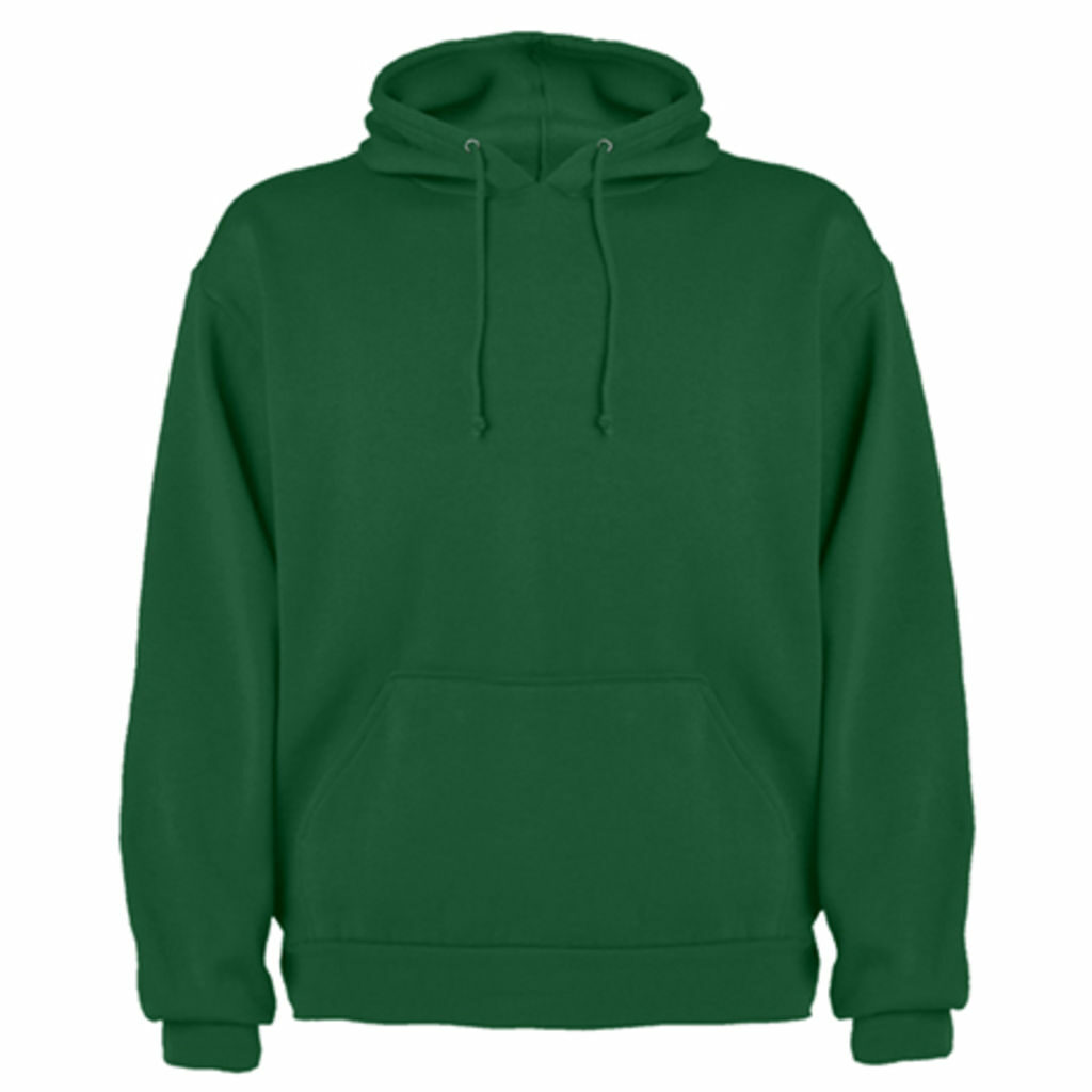 CAPUCHA Толстовка з капюшоном з кишенею типу кенгуру зелений пляшковий  розмір XL - SU10870456- Фото №1