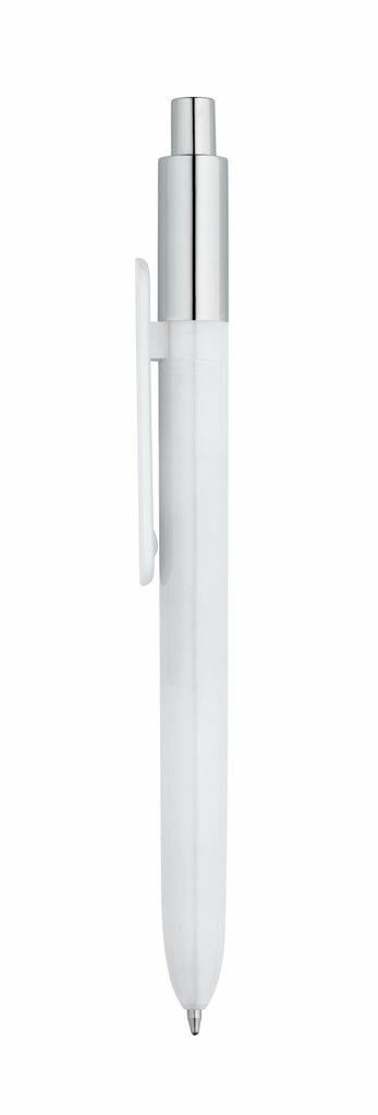 KIWU CHROME. Кулькова ручка з ABS білий - 81008-106- Фото №1 KIWU CHROME. Кулькова ручка з ABS білий - 81008-106- Фото №1