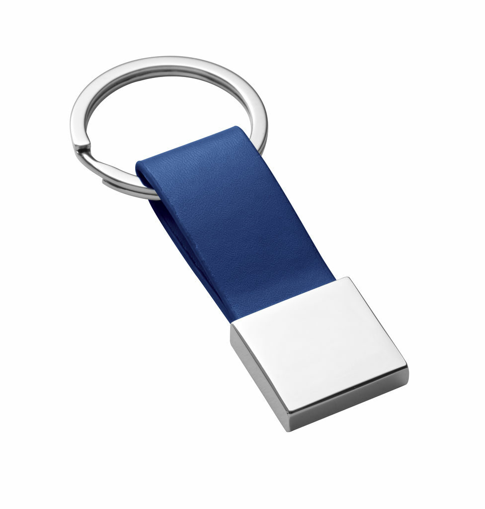 BUMPER. Брелок з металу та штучної шкіри синій - 93178-104- Фото №1 BUMPER. Брелок з металу та штучної шкіри синій - 93178-104- Фото №1