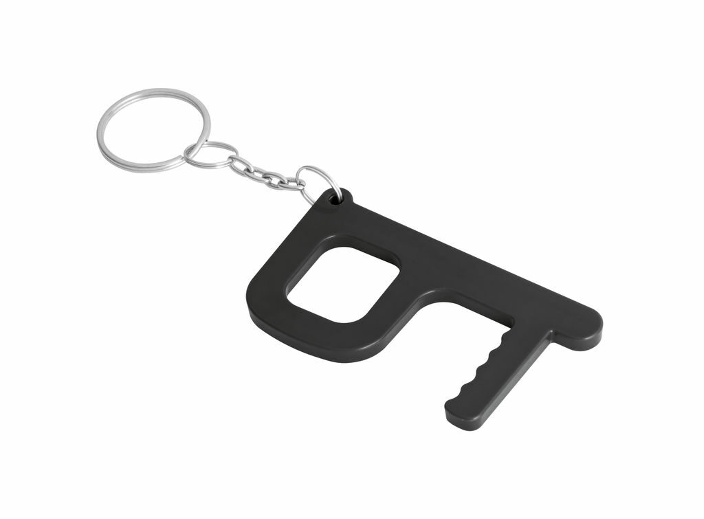 HANDY SAFE. Багатофункціональний брелок антибактеріальним чорний - 95048-103- Фото №1