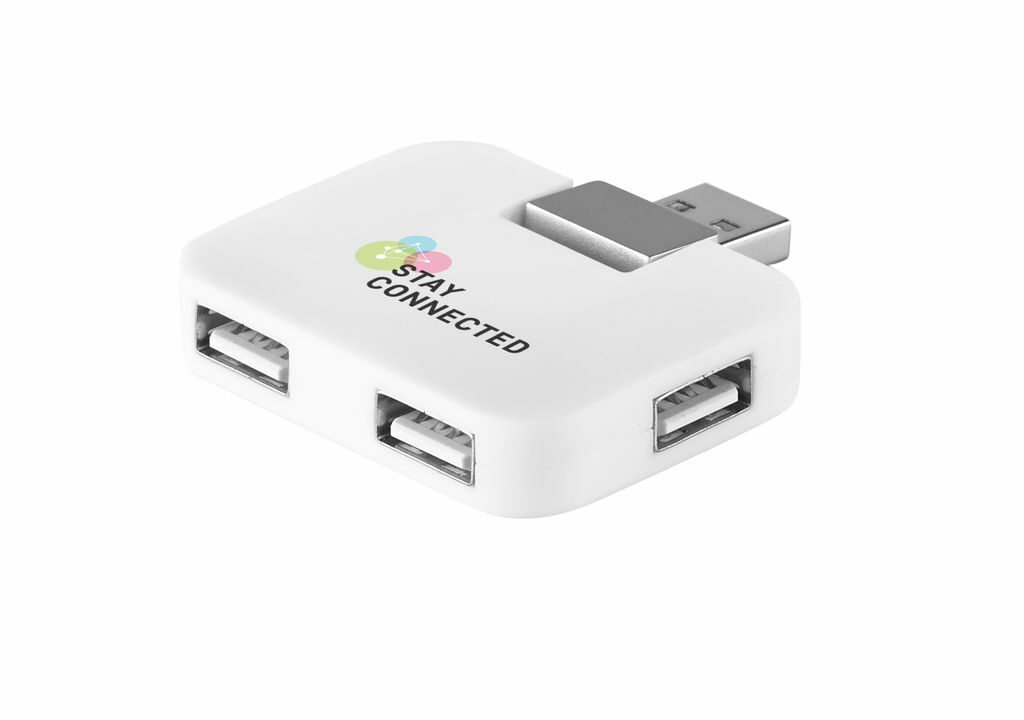 USB хаб 2.0 белый - 97318-106- Фото №3