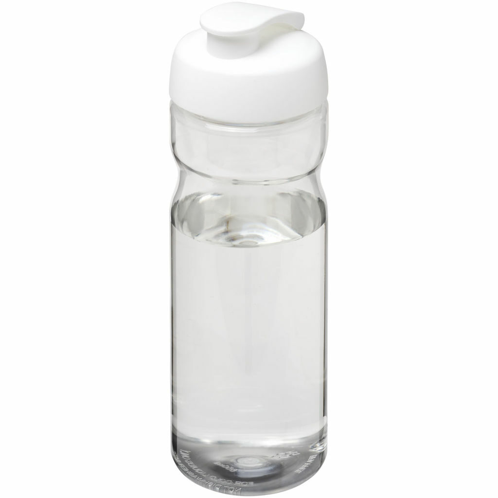 Бутылка спортивная H2O Active Base Pure прозрачный, белый - 21017401- Фото №1