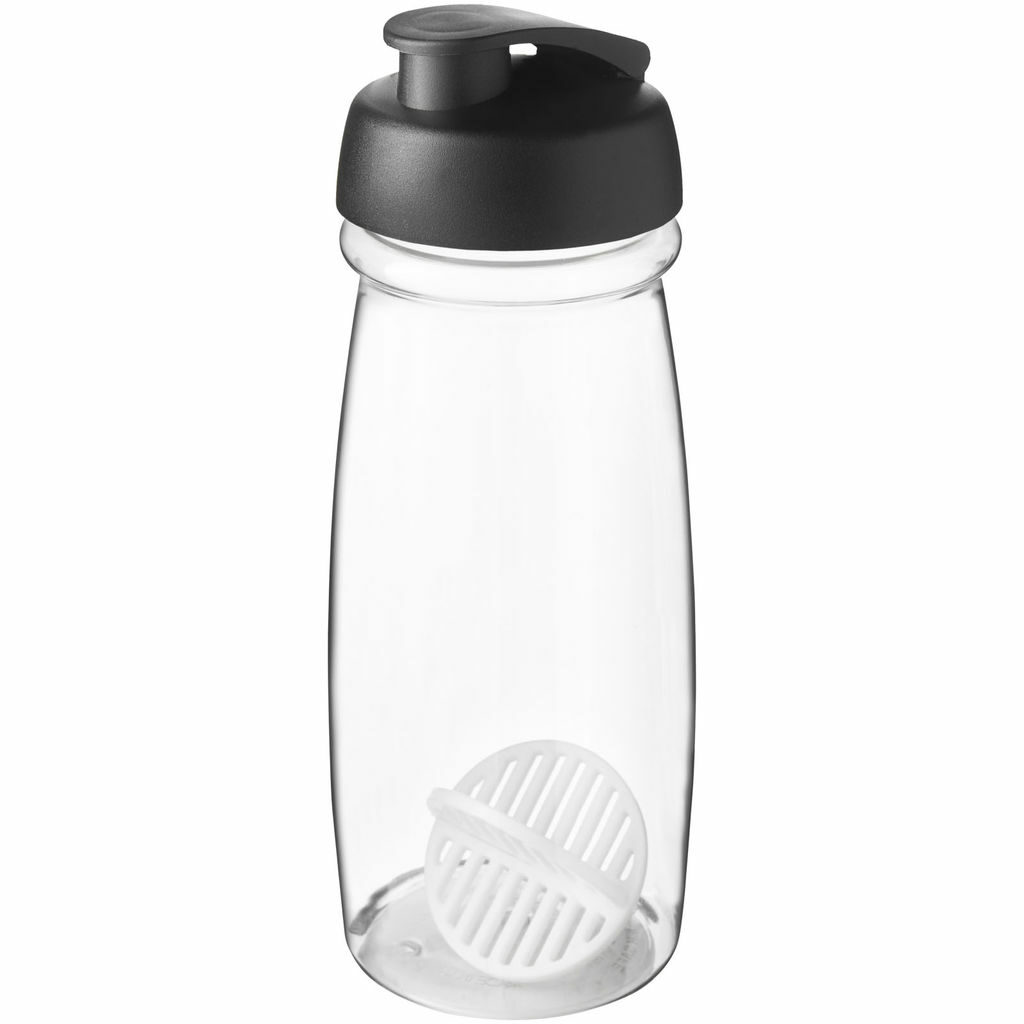 Бутылка-шейкер H2O Active Pulse сплошной черный, прозрачный - 21070590- Фото №1 Бутылка-шейкер H2O Active Pulse сплошной черный, прозрачный - 21070590- Фото №1