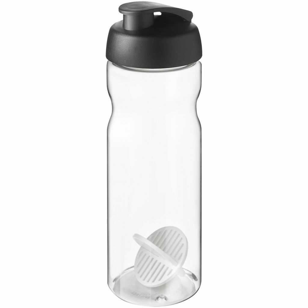 Бутылка-шейкер H2O Active Base сплошной черный, прозрачный - 21070690- Фото №1 Бутылка-шейкер H2O Active Base сплошной черный, прозрачный - 21070690- Фото №1
