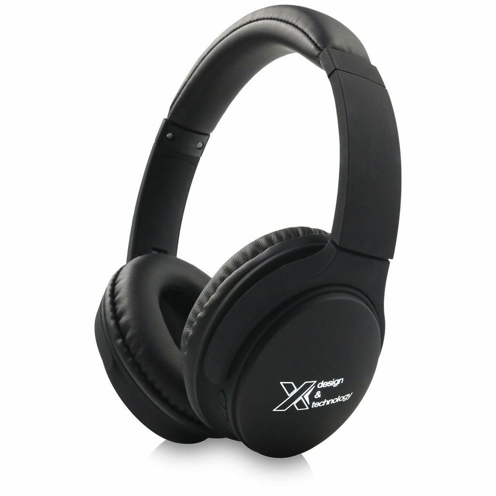 Навушники бездротові SCX.design E20 суцільний чорний, білий - 1PX00600- Фото №1