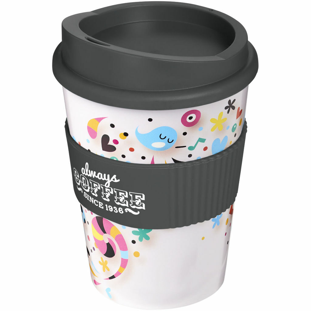 Кружка Brite-Americano Medio серый - 21000912- Фото №1