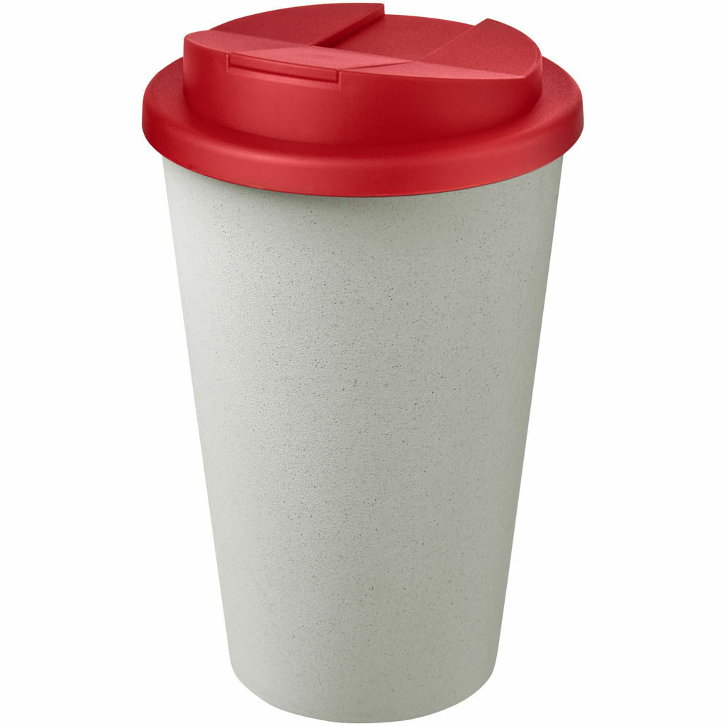 Кружка Americano Eco красный, белый - 21042524- Фото №1