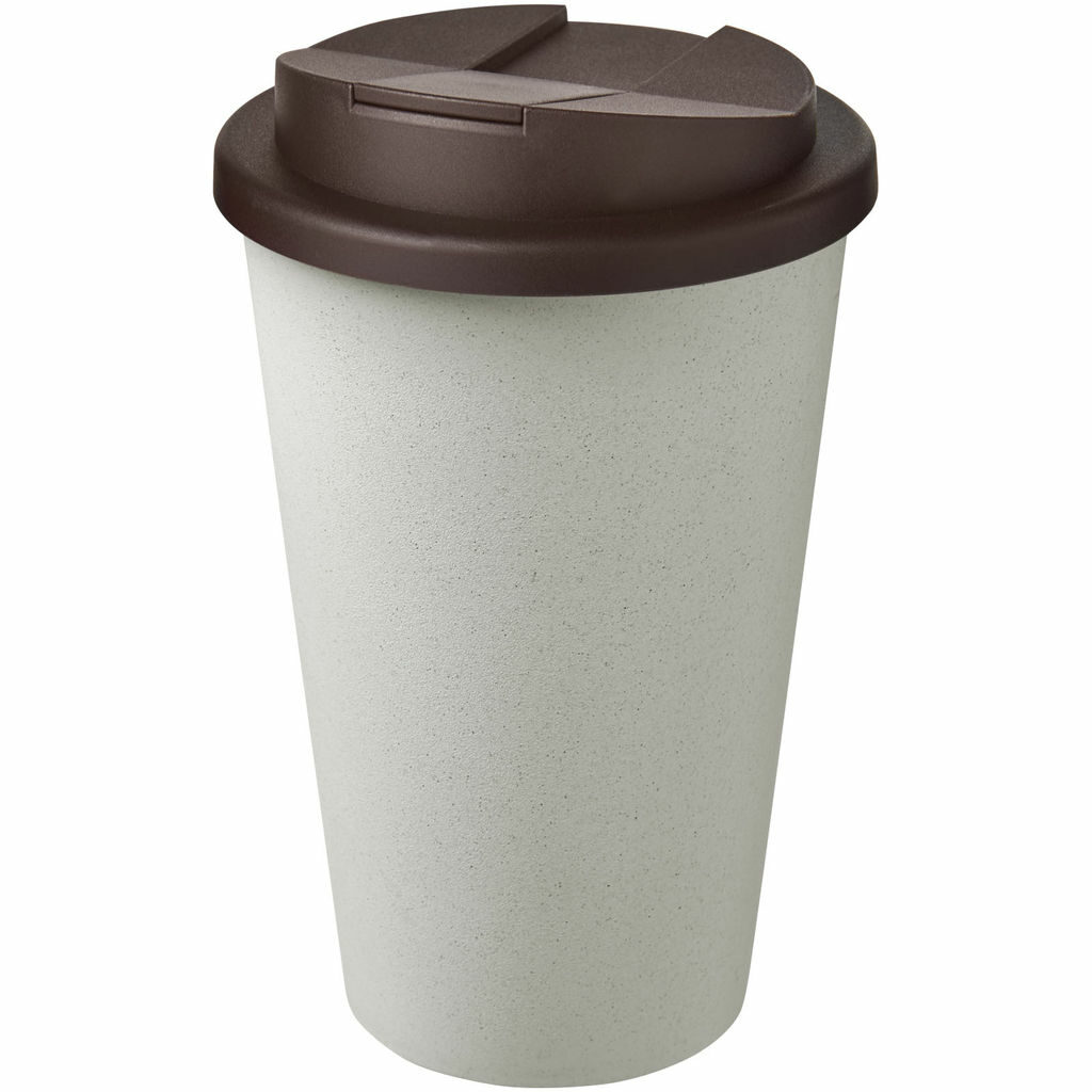 Кружка Americano Eco коричневый, белый - 21042573- Фото №1