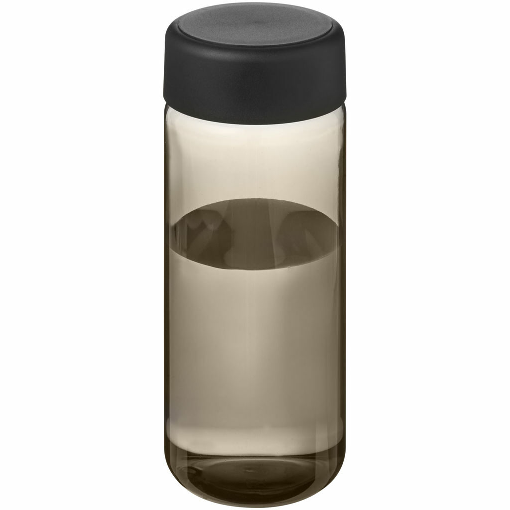 Бутылка спортивная H2O Active Base Tritan темно-серый, сплошной черный - 21044701- Фото №1