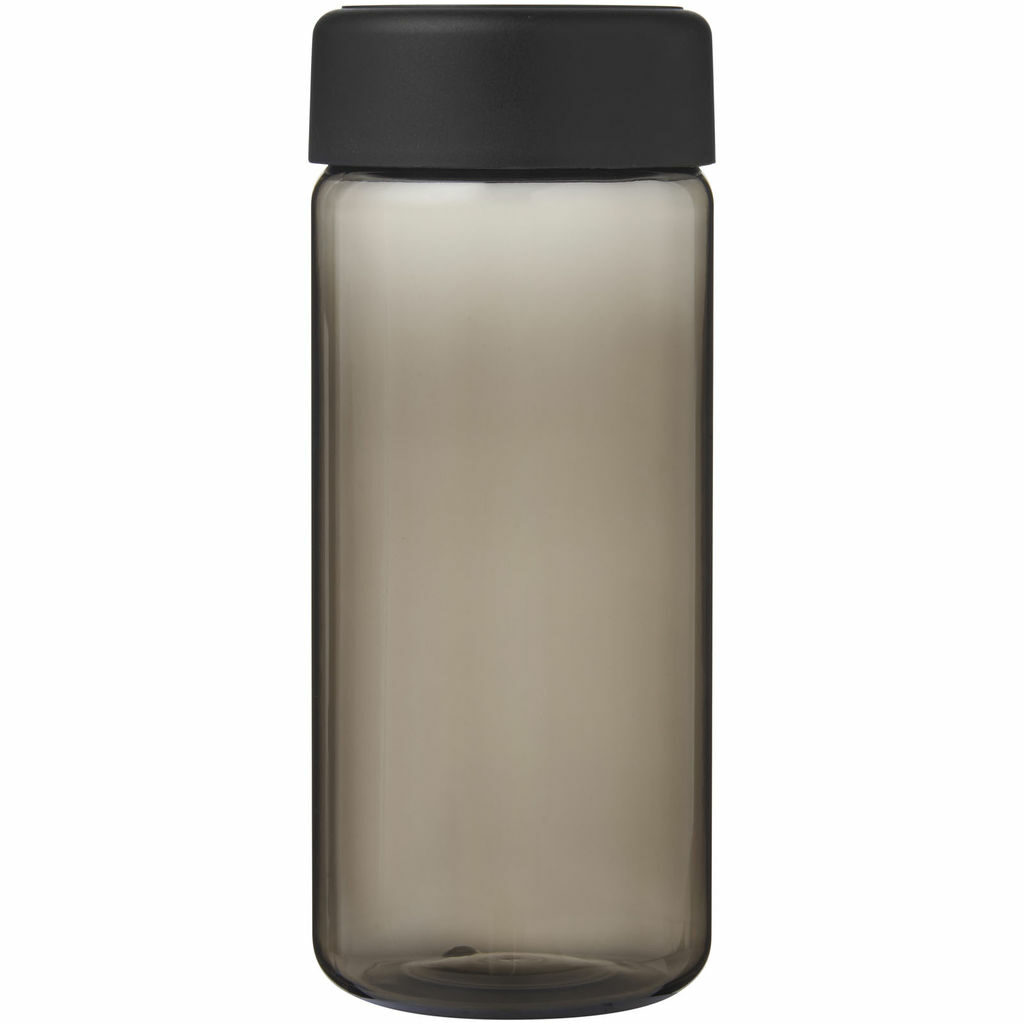 Бутылка спортивная H2O Active Base Tritan темно-серый, сплошной черный - 21044701- Фото №2