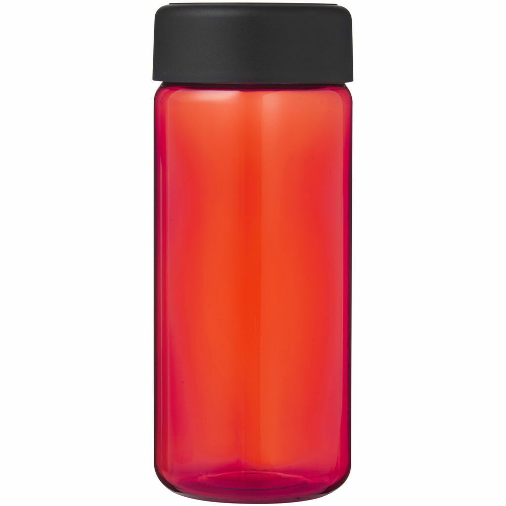 Пляшка спортивна H2O Active Base Tritan червоний суцільний чорний - 21044703- Фото №2