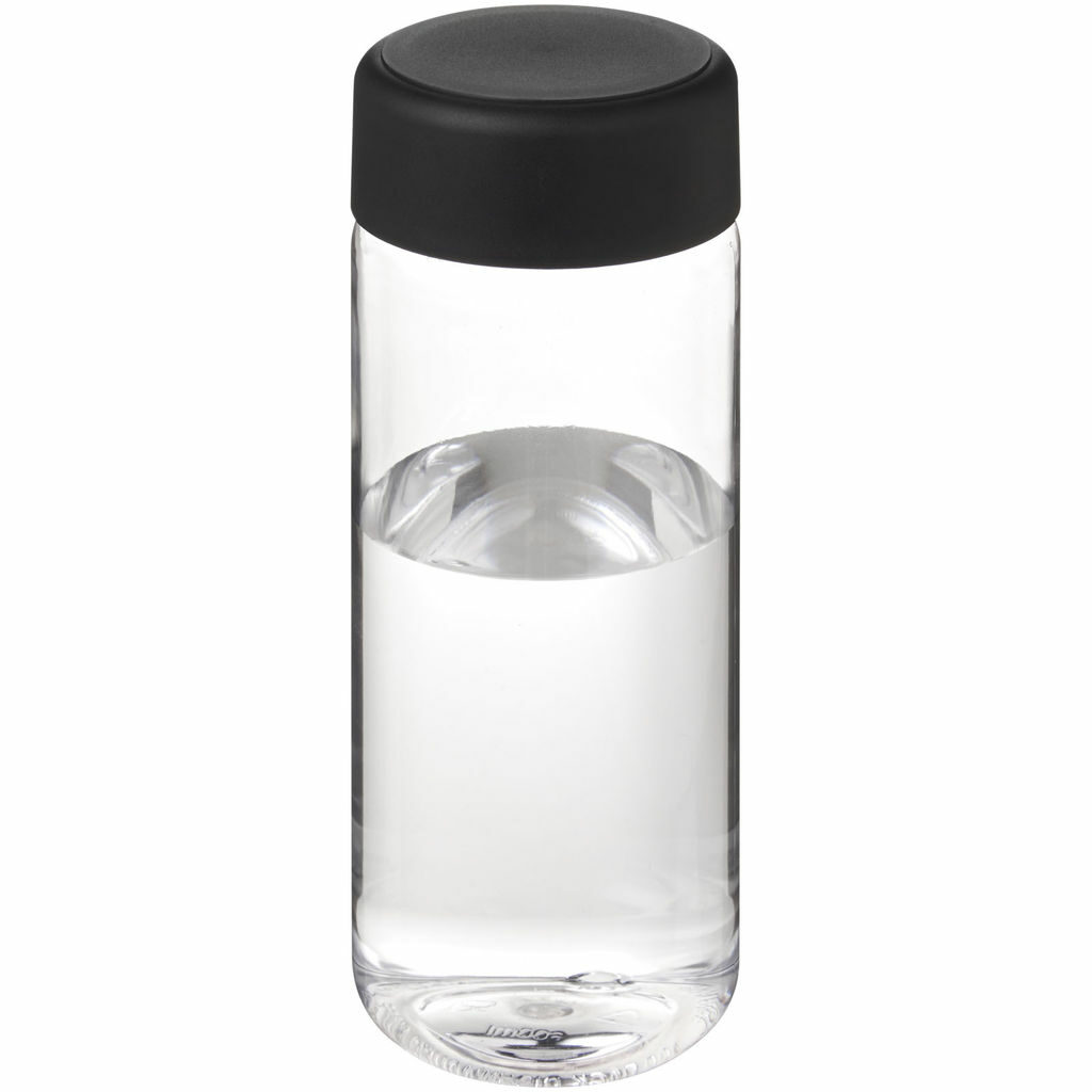 Бутылка спортивная H2O Active Base Tritan прозрачный, сплошной черный - 21044709- Фото №1