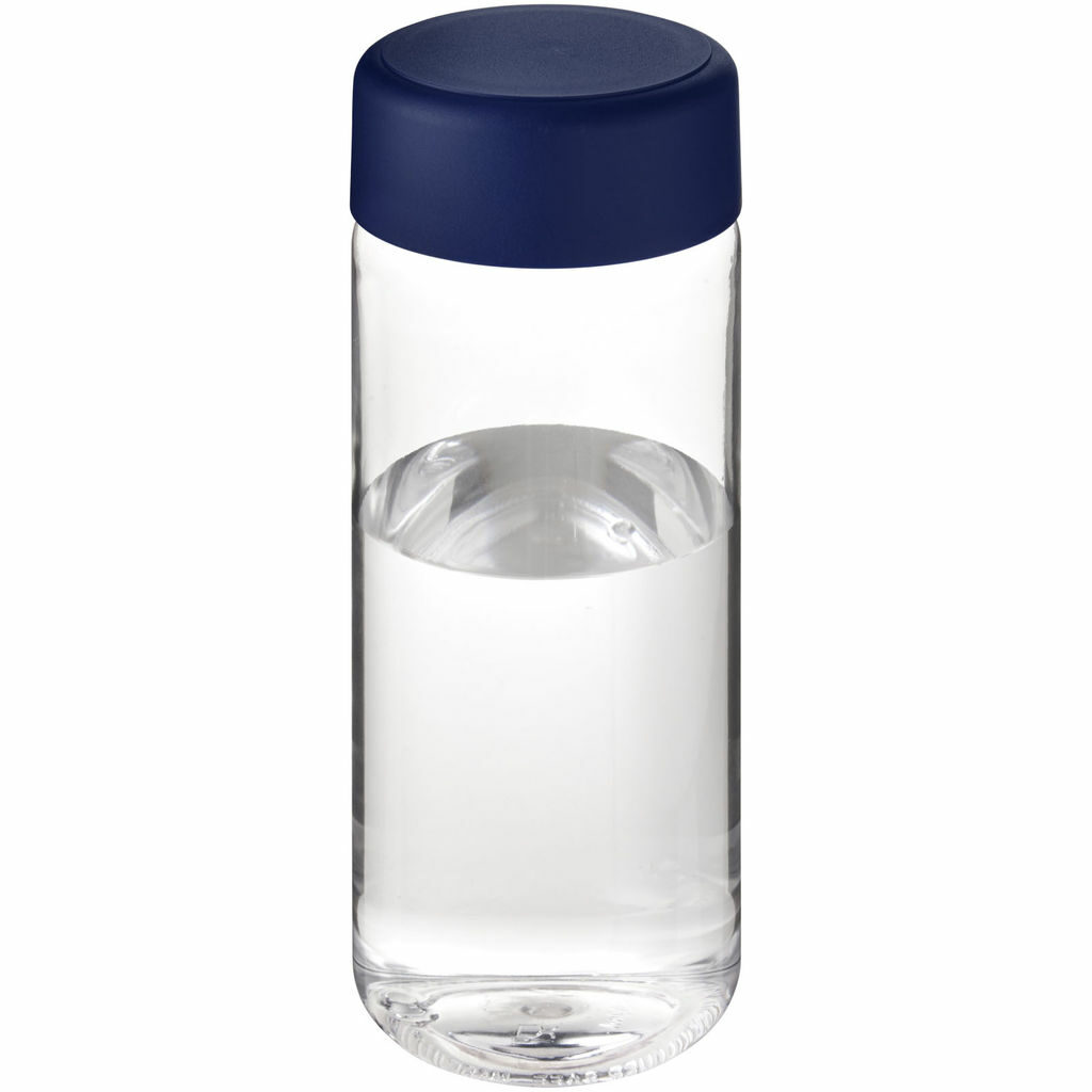 Бутылка спортивная H2O Active Base Tritan прозрачный, cиний - 21044710- Фото №1