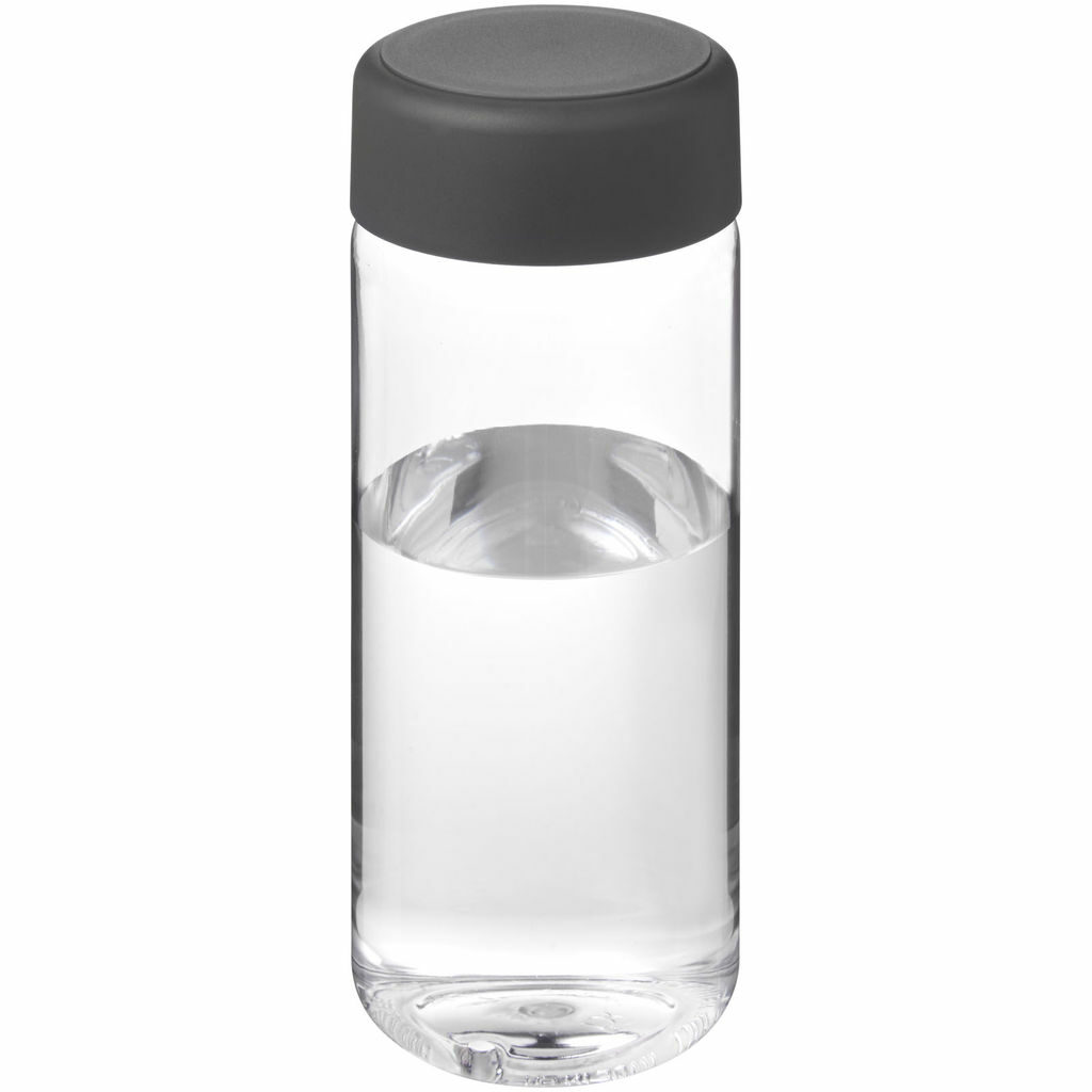 Пляшка спортивна H2O Active Base Tritan прозорий, сірий - 21044711- Фото №1