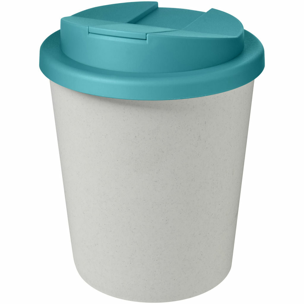 Кружка Americano Espresso Eco білий, колір морської хвилі - 21045521- Фото №1