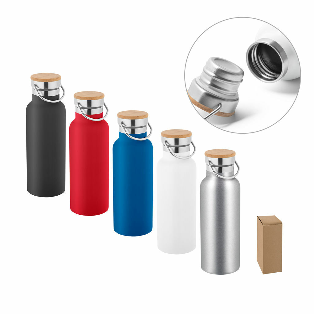 RAGNAR. Пляшка з нержавіючої сталі 500 мл білий - 94602-106- Фото №6