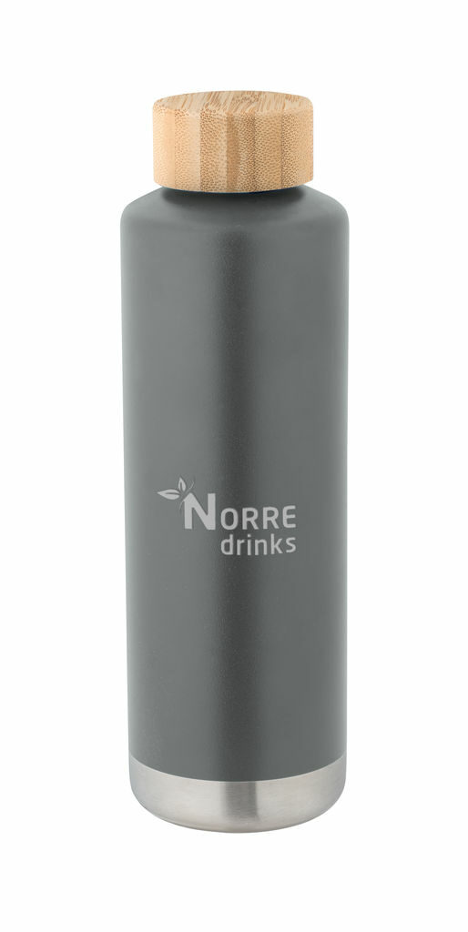 NORRE BOTTLE. Пляшка з нержавіючої сталі темно-сірий - 94662-133- Фото №2