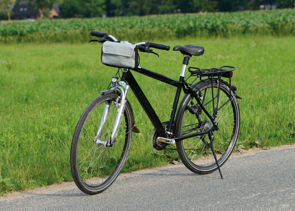 Сумка для велосипеда BIKE EASY сірий, чорний - 56-0230505- Фото №5
