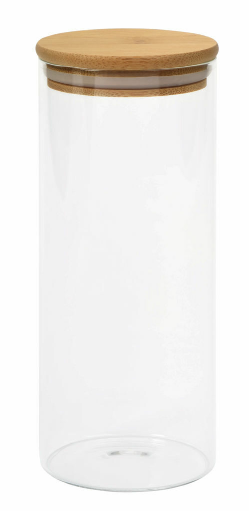 Стеклянная емкость для хранения продуктов ECO STORAGE, вместимость: ок. 850 ml коричневый, прозрачный - 56-0306037- Фото №1