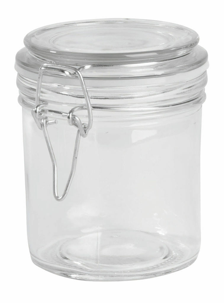 Скляна банка для зберігання продуктів CLICKY, об'єм бл. 280 ml прозорий - 56-0306045- Фото №1