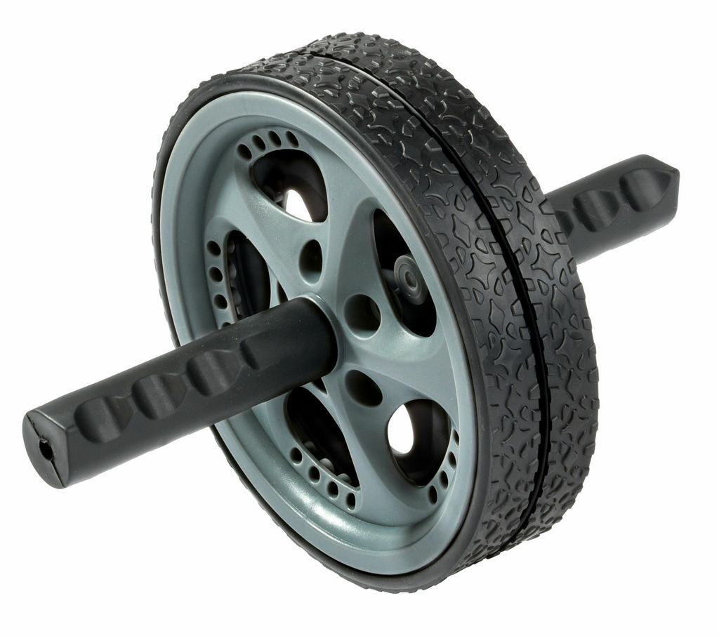 Тренажер для преса SPORT WHEEL сірий, чорний - 56-0605043- Фото №3