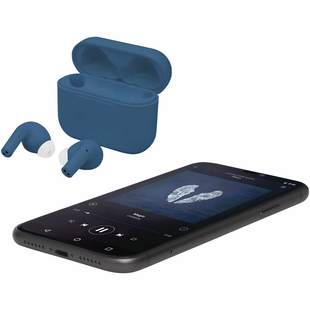 Беспроводные наушники Braavos 2 True Wireless с автоматическим подключением синий - 12416052- Фото №6