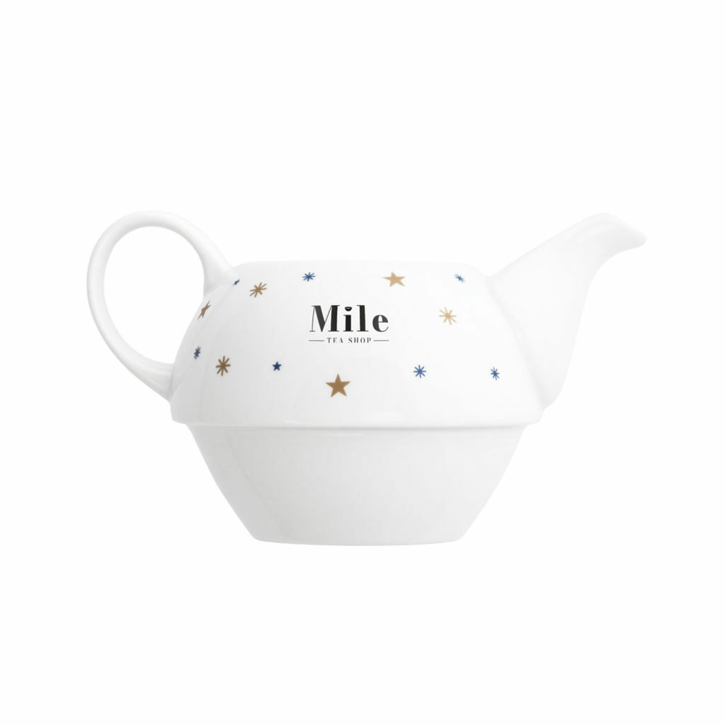 CHAMOMILE. Порцеляновий чайний сервіз білий - 94954-106- Фото №1