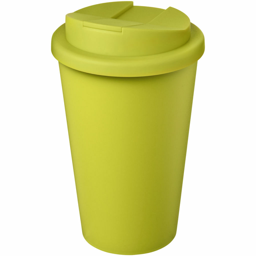 Кружка с герметичной крышкой Americano® Eco из переработанного материала объемом 350 мл лайм - 21042509- Фото №1