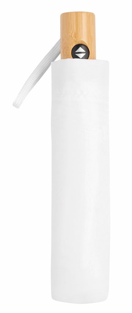 Автоматический ветрозащитный карманный зонт CALYPSO белый - 56-0101272- Фото №2