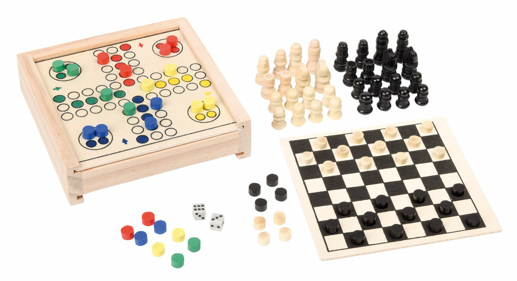 Коллекция игр 3 FOR FUN коричневый - 56-0501027- Фото №1