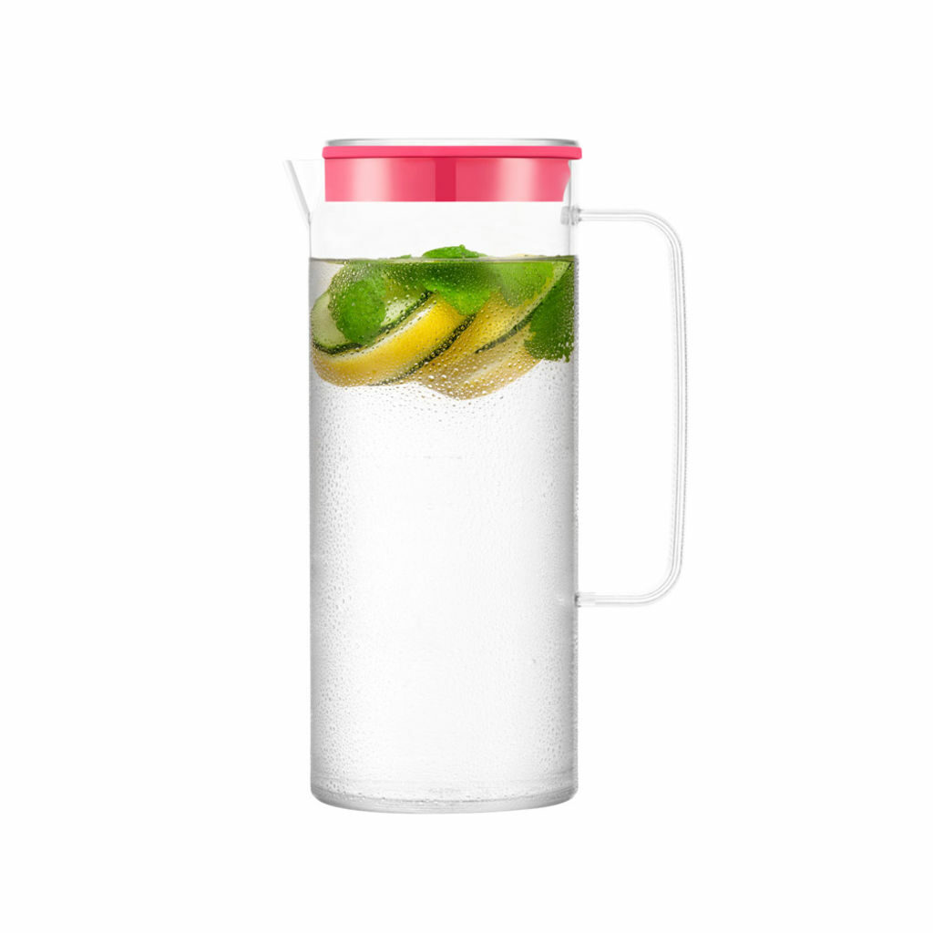 MELHOR 1.2L Пластиковый графин 1.2л розовый - 34845-102- Фото №1