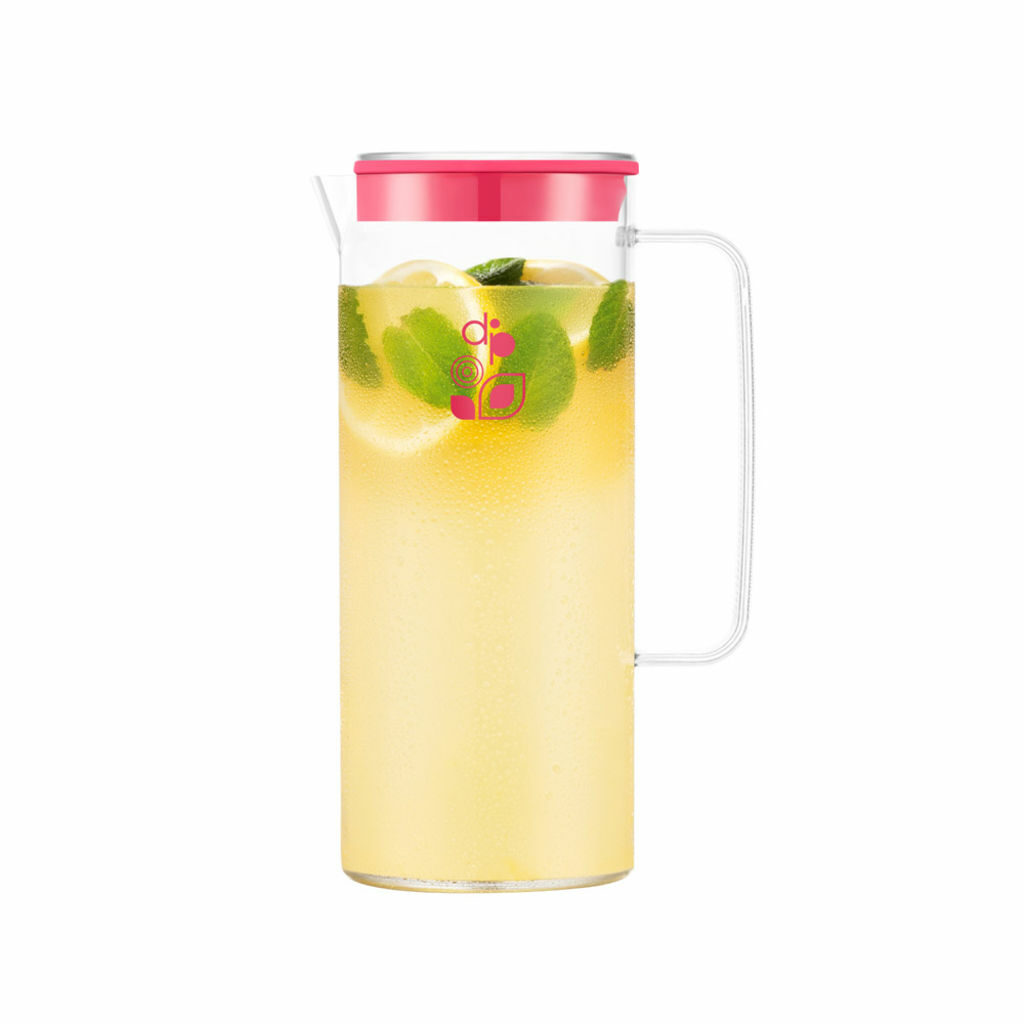 MELHOR 1.2L Пластиковый графин 1.2л розовый - 34845-102- Фото №3