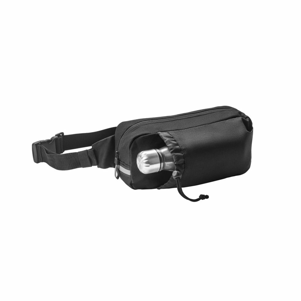DELFOS POUCH Сумка на пояс из rPET черный - 92091-103- Фото №5