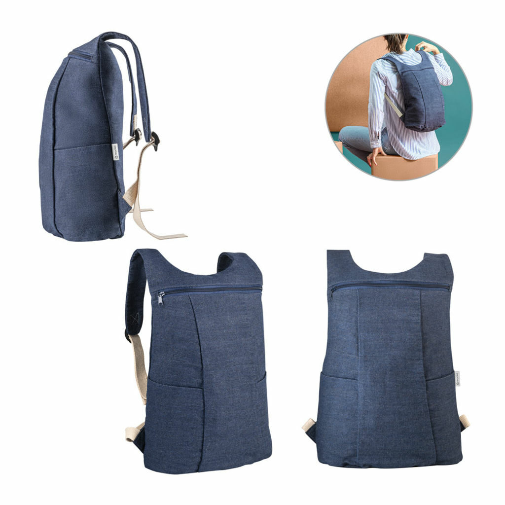 DENIM BPACK Джинсовый рюкзак синий - 92094-104- Фото №9 DENIM BPACK Джинсовый рюкзак синий - 92094-104- Фото №9