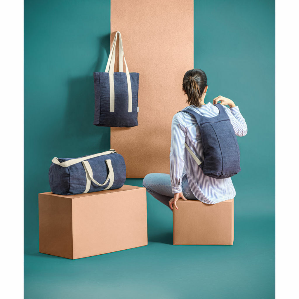 DENIM BAG. Спортивна сумка синій - 92095-104- Фото №1