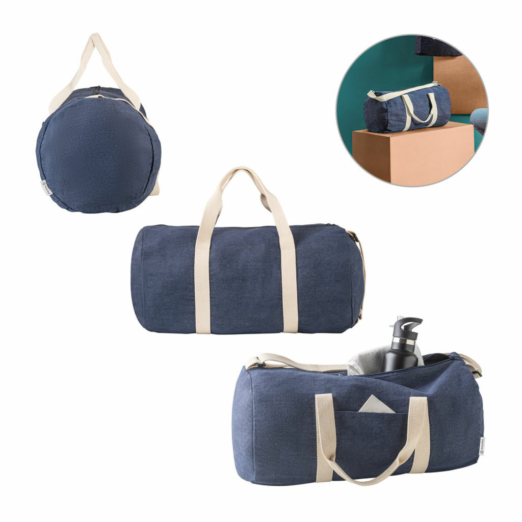 DENIM BAG. Спортивна сумка синій - 92095-104- Фото №8