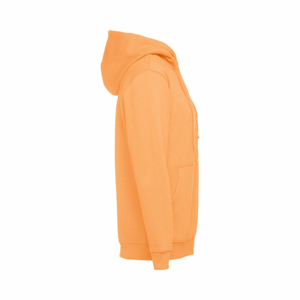 THC AMSTERDAM Мужская толстовка с молнией и капюшоном коралловый  размер XL - 30161-178-XL- Фото №3