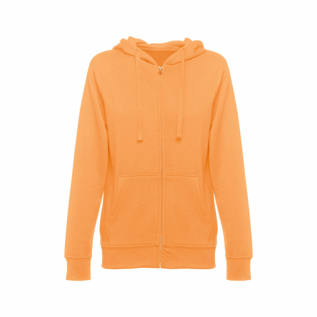 THC AMSTERDAM WOMEN Женская толстовка с молнией и капюшоном коралловый  размер M - 30162-178-M- Фото №1