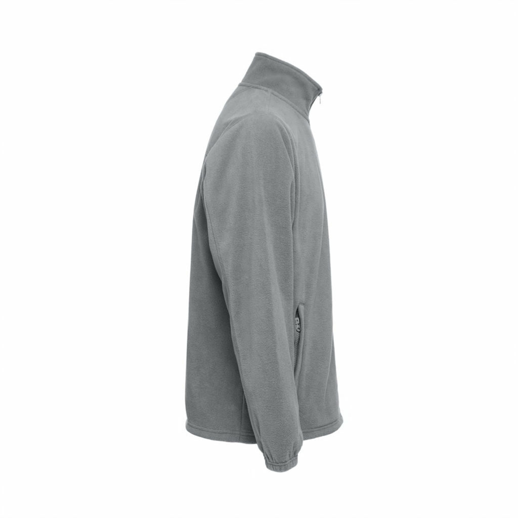 THC GAMA. Чоловіча флісовакуртка зі змійкою сірий  розмір XL - 30258-113-XL- Фото №3